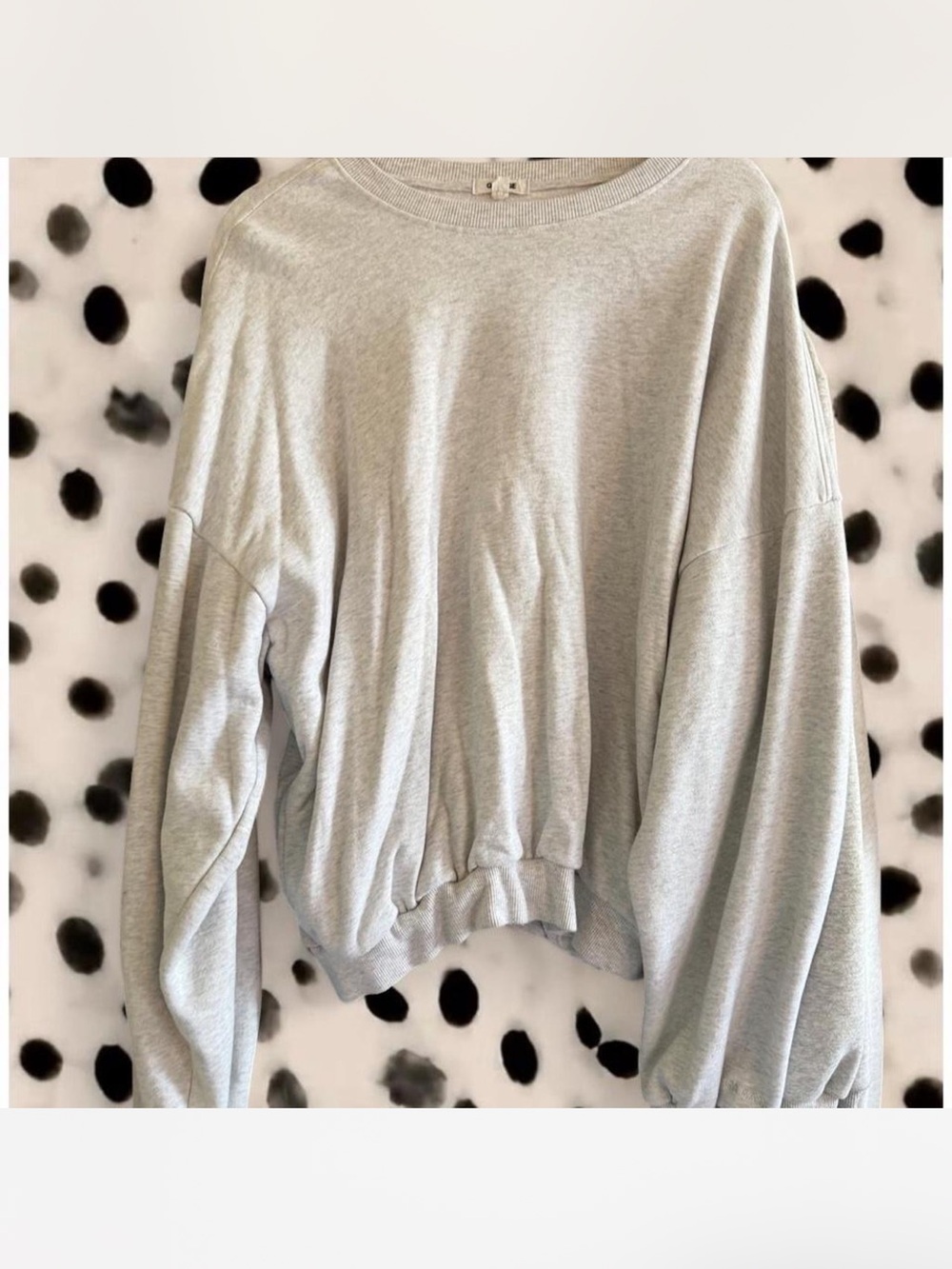 Light Gray Garage Crewneck Sweatshirt